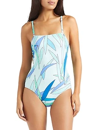 Madrague Printed One-Piece Swimsuit