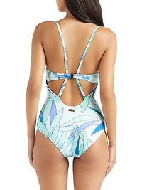 Madrague Printed One-Piece Swimsuit