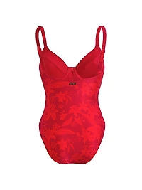 Flower Power One-Piece Swimsuit