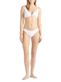 Broderie Anglaise Underwire Bikini Top