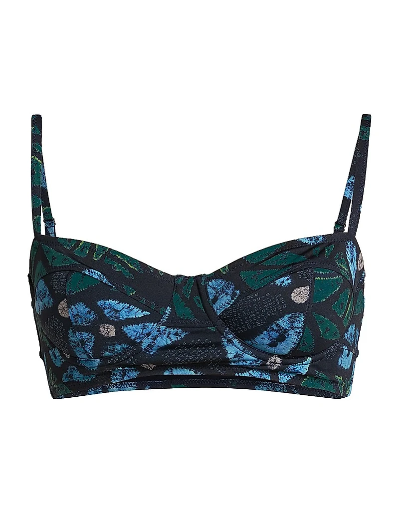 Zahara Floral Underwire Bikini Top