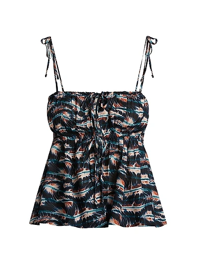 Tallulah Tie-Dye Cover-Up Tank