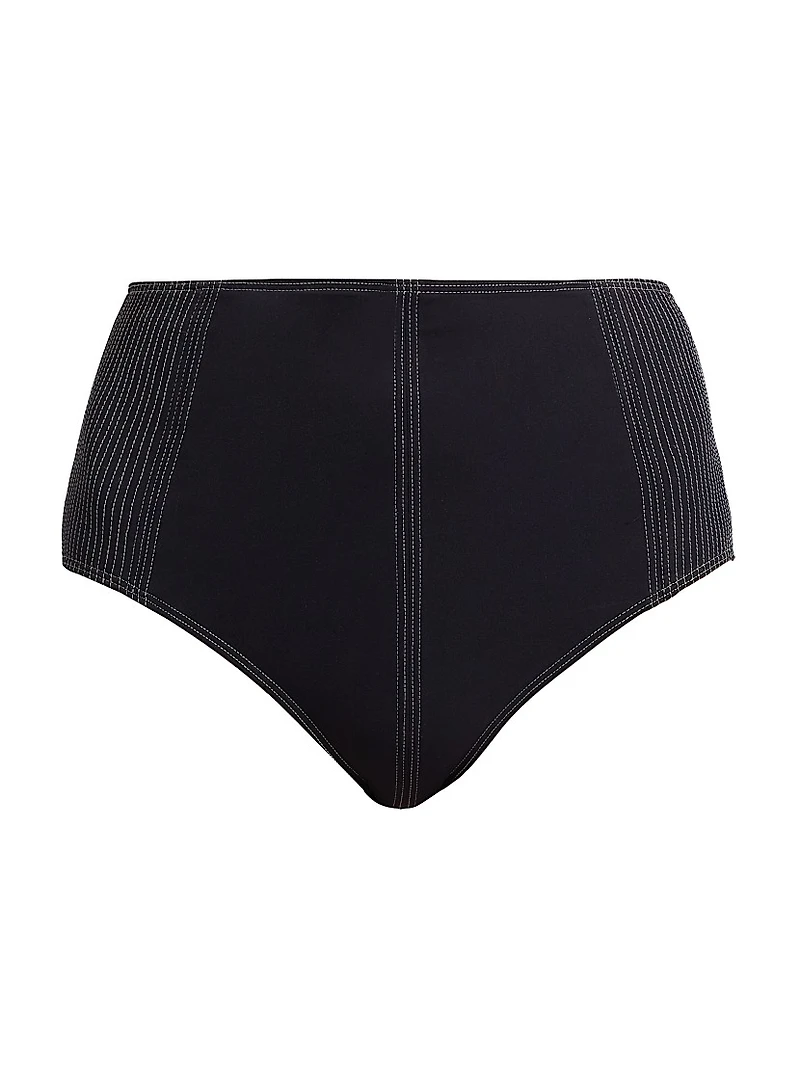 Kiele High-Waisted Bikini Bottom