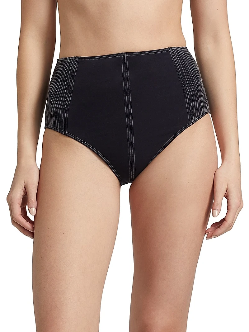Kiele High-Waisted Bikini Bottom