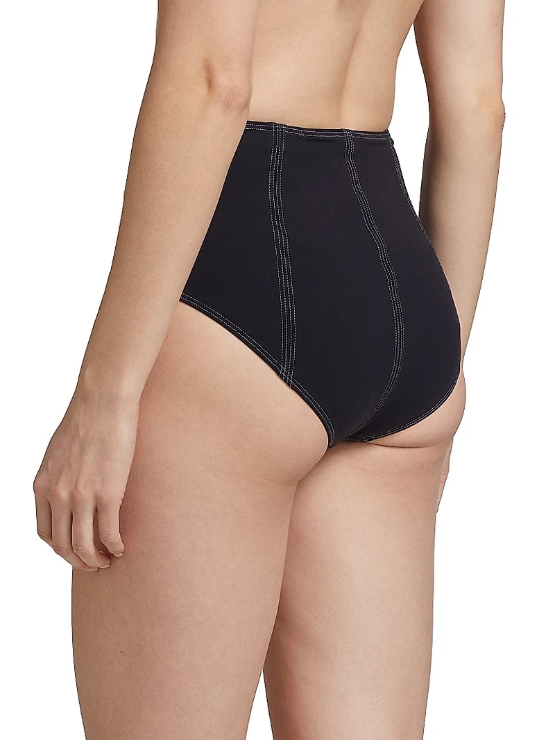 Kiele High-Waisted Bikini Bottom