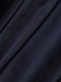 Phare Silk Drape Midi-Dress