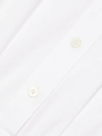 Romy Stretch Poplin Fit & Flare Shirtdress