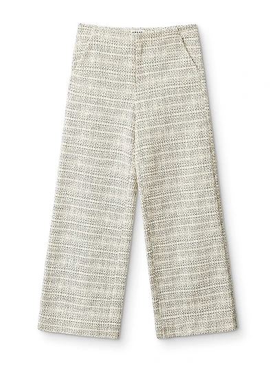 Lilia Tweed Straight Pants