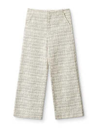 Lilia Tweed Straight Pants