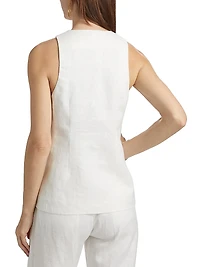 Olavarria Ruby Button-Front Vest