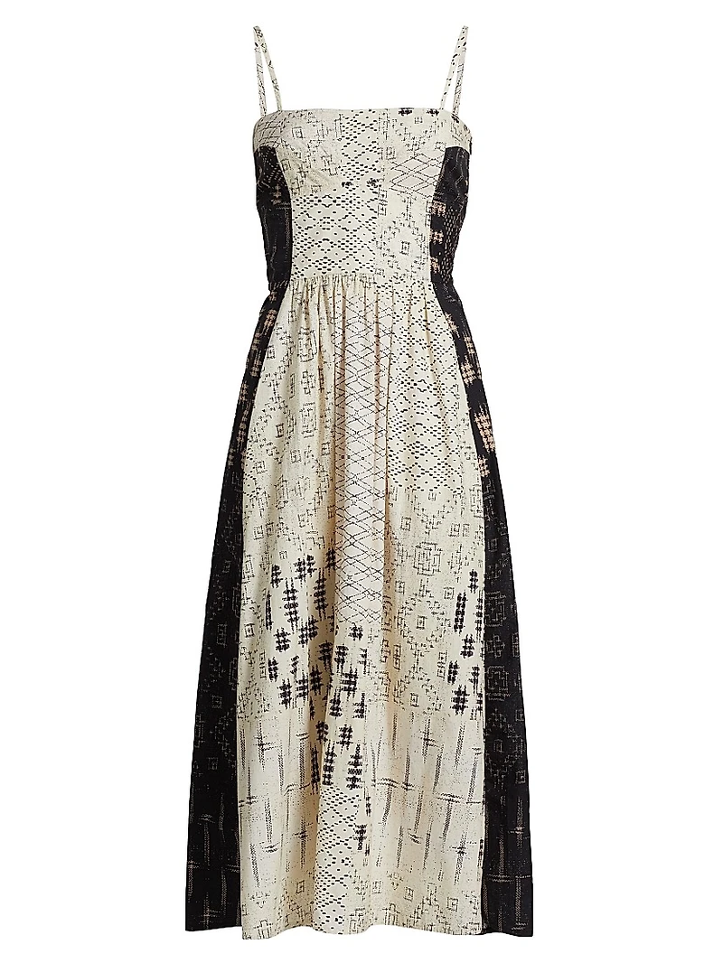 Zarate Maive Cotton Midi-Dress