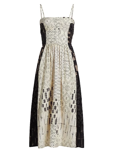 Zarate Maive Cotton Midi-Dress