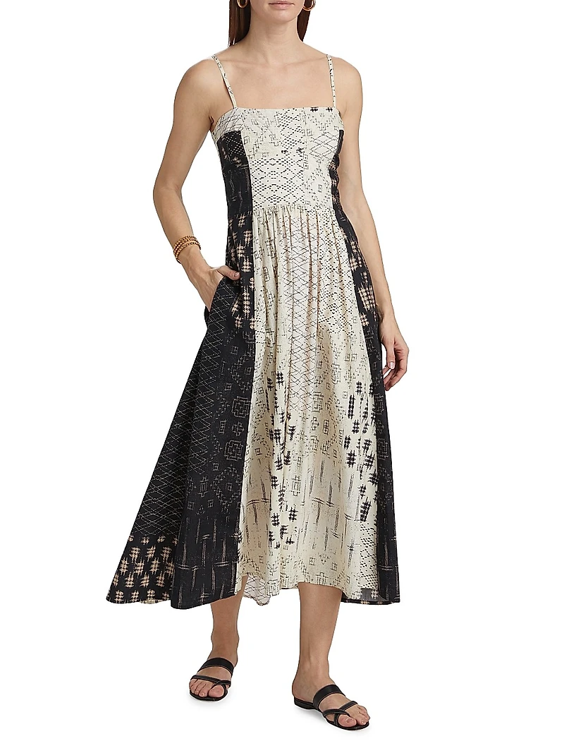 Zarate Maive Cotton Midi-Dress