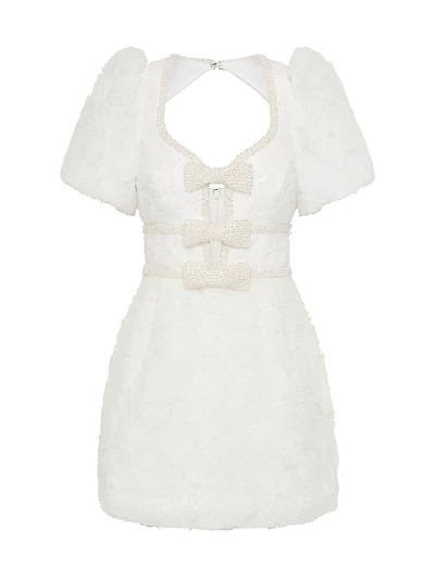 Deliah Puff-Sleeve Minidress