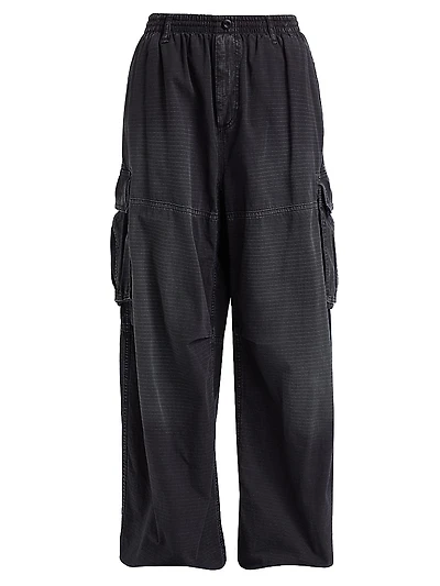 Turned Down Cargo Pants