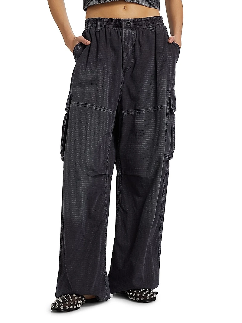 Turned Down Cargo Pants