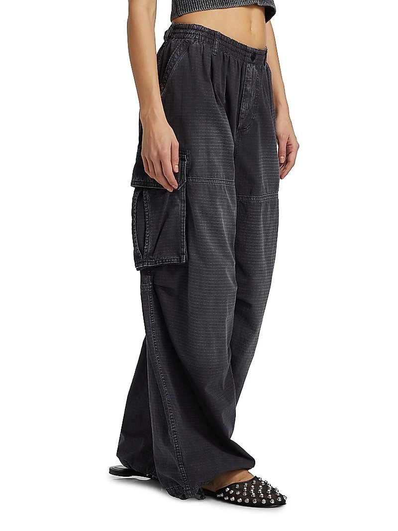 Turned Down Cargo Pants