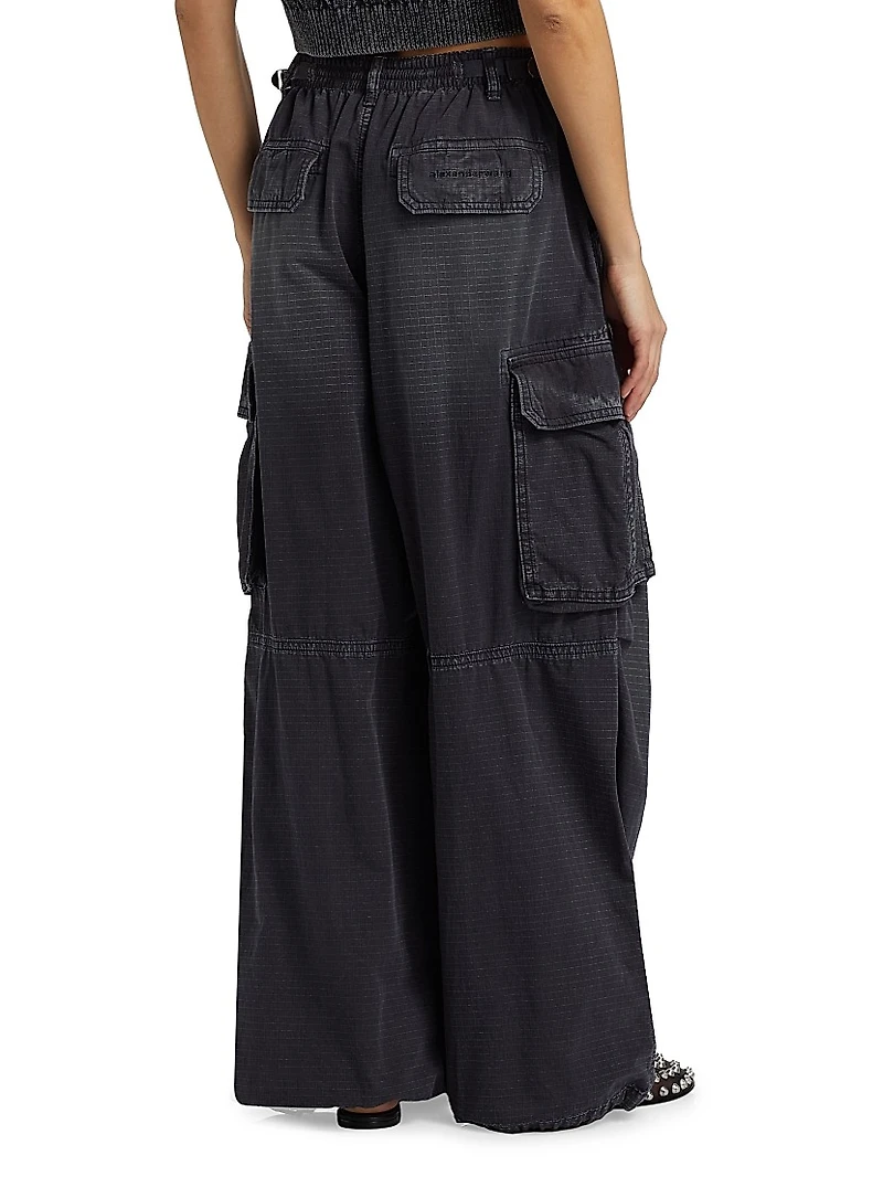 Turned Down Cargo Pants