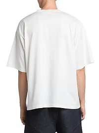 Collage Logo Cotton Oversized T-Shirt