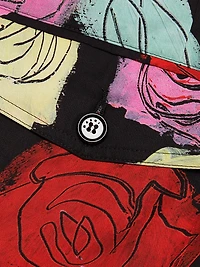 Rose Poplin Bermuda Shorts