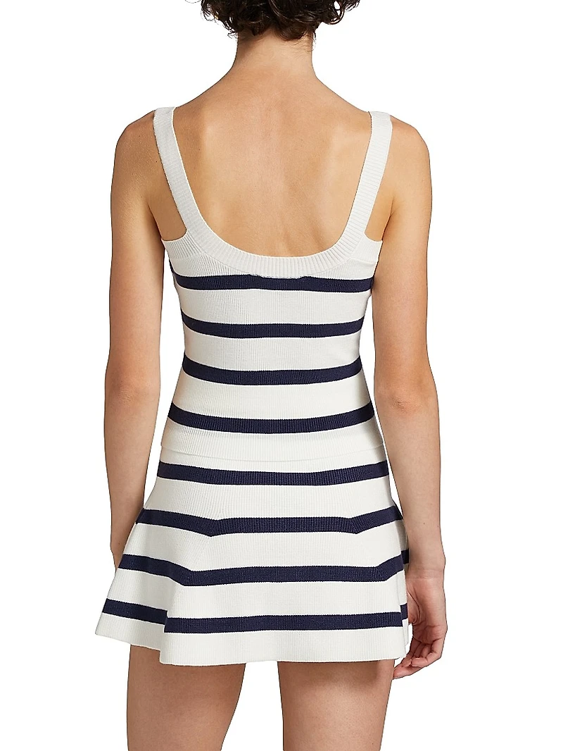 Alesso Striped Sweater Tank