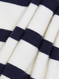 Logan Striped Crop Cardigan