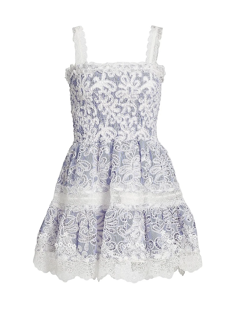 Aerin Eyelet Minidress