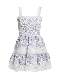 Aerin Eyelet Minidress