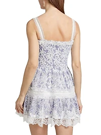 Aerin Eyelet Minidress
