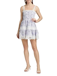 Aerin Eyelet Minidress
