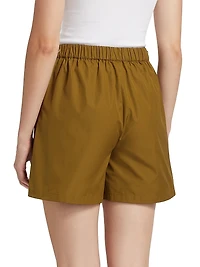 Haway Cotton Poplin Shorts