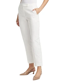 Okra Stretch Cotton Pants