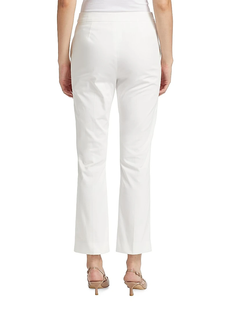 Okra Stretch Cotton Pants