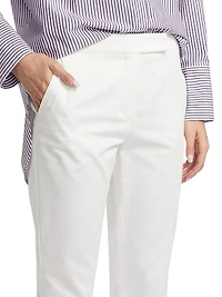 Okra Stretch Cotton Pants