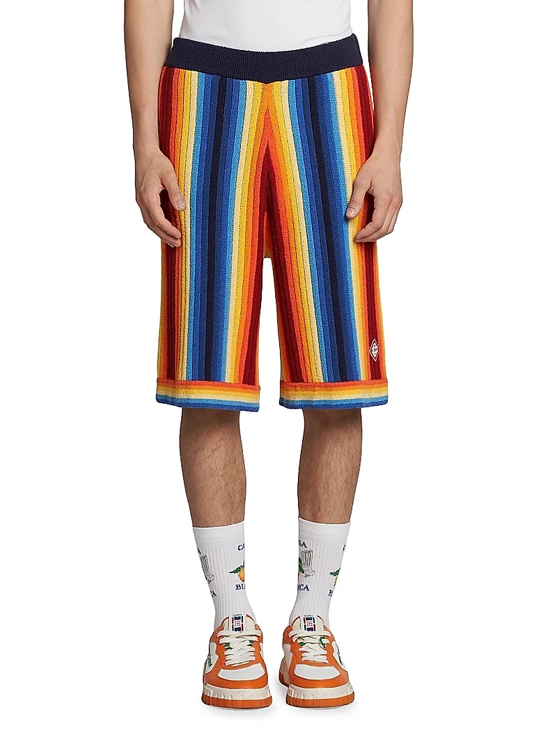 Gradient Towelling Effect Shorts