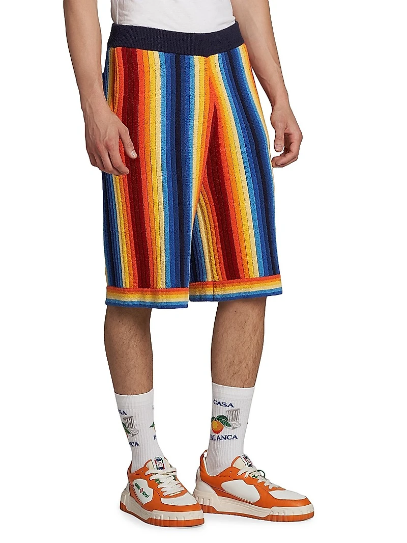 Gradient Towelling Effect Shorts
