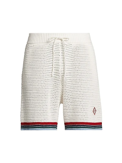 Sporty Crochet Shorts