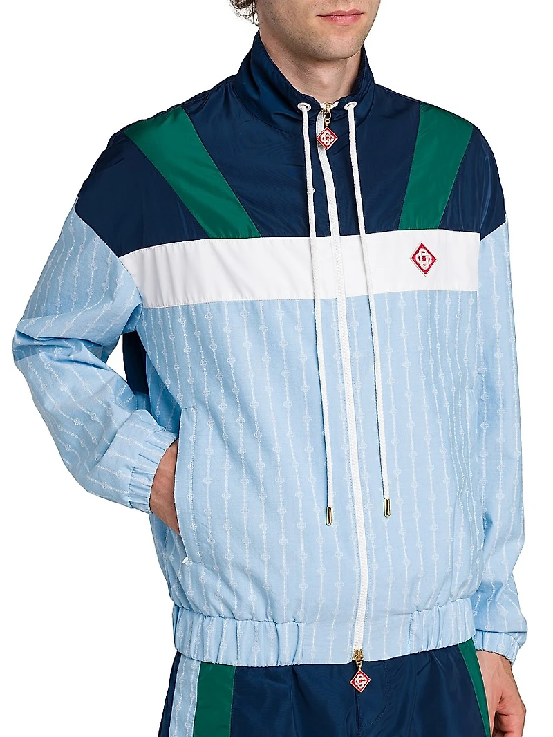 Nylon Track Jacket