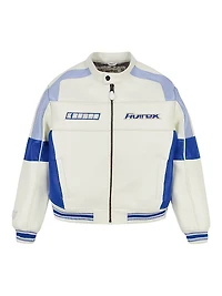 Off-Shore Leather Racing Jacket