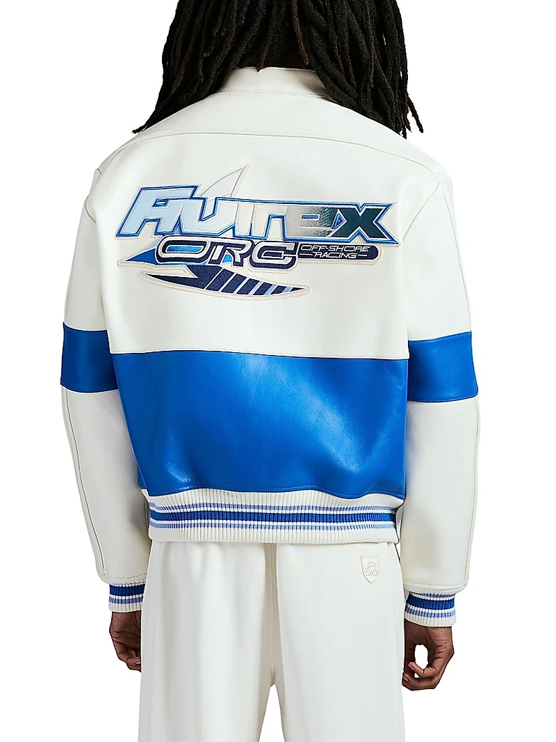 Off-Shore Leather Racing Jacket