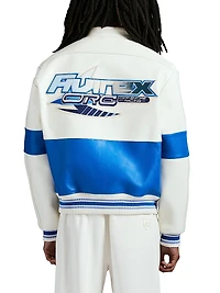 Off-Shore Leather Racing Jacket
