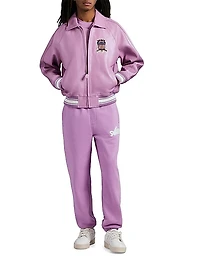 Fashion Icon Leather Bomber Jacket