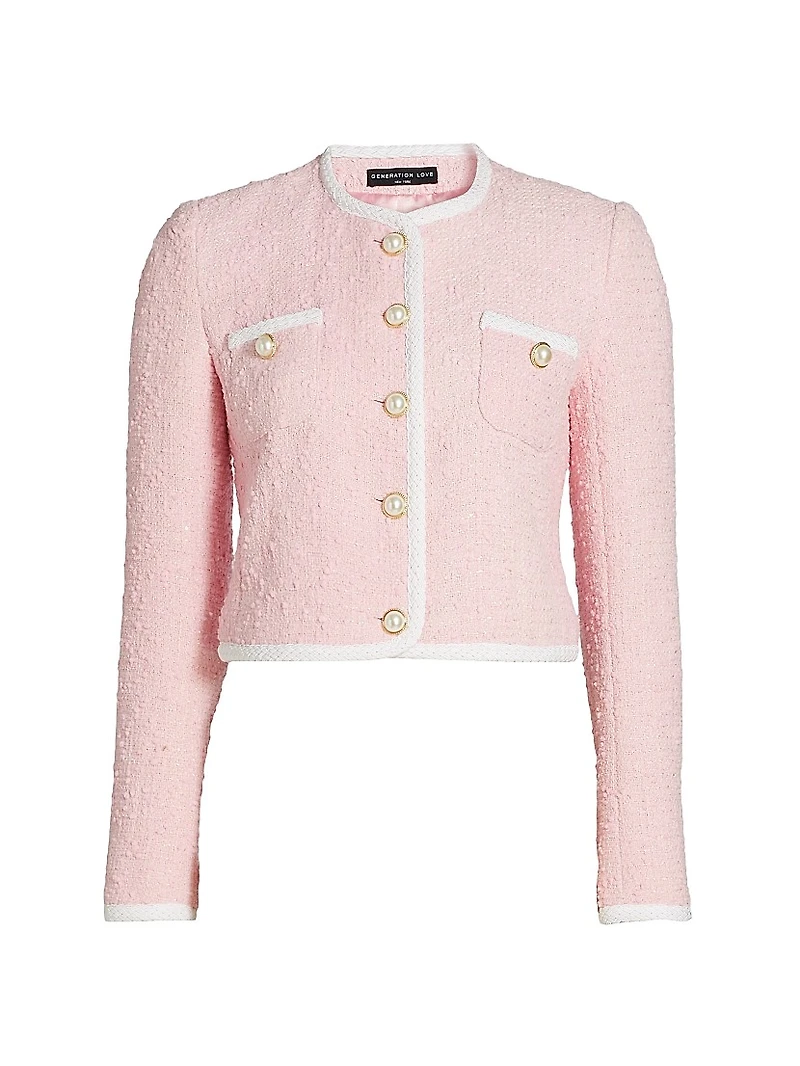 Amber Tailored Tweed Jacket