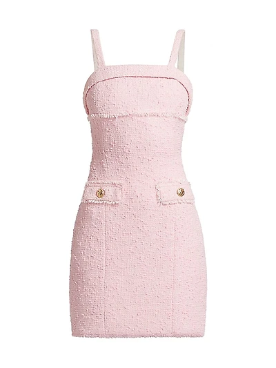 Bonnie Sequined Tweed Minidress