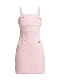 Bonnie Sequined Tweed Minidress