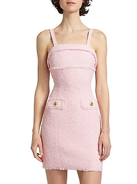 Bonnie Sequined Tweed Minidress