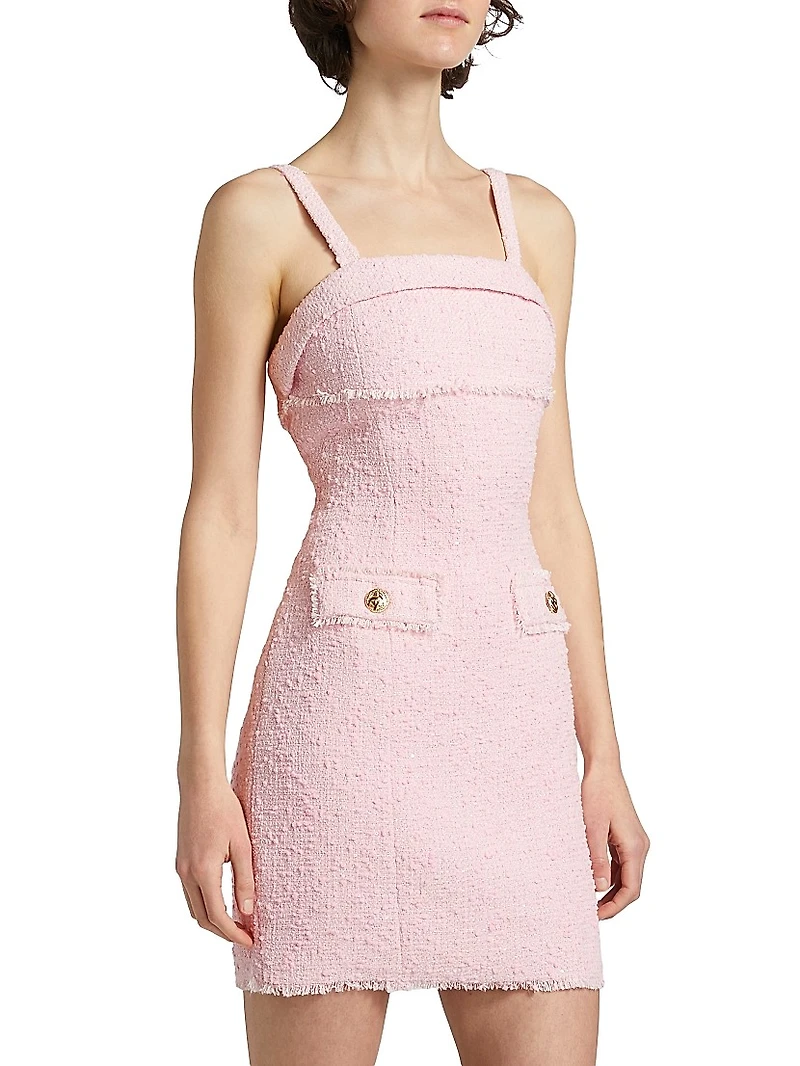 Bonnie Sequined Tweed Minidress