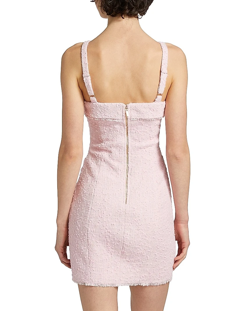 Bonnie Sequined Tweed Minidress