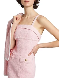 Bonnie Sequined Tweed Minidress