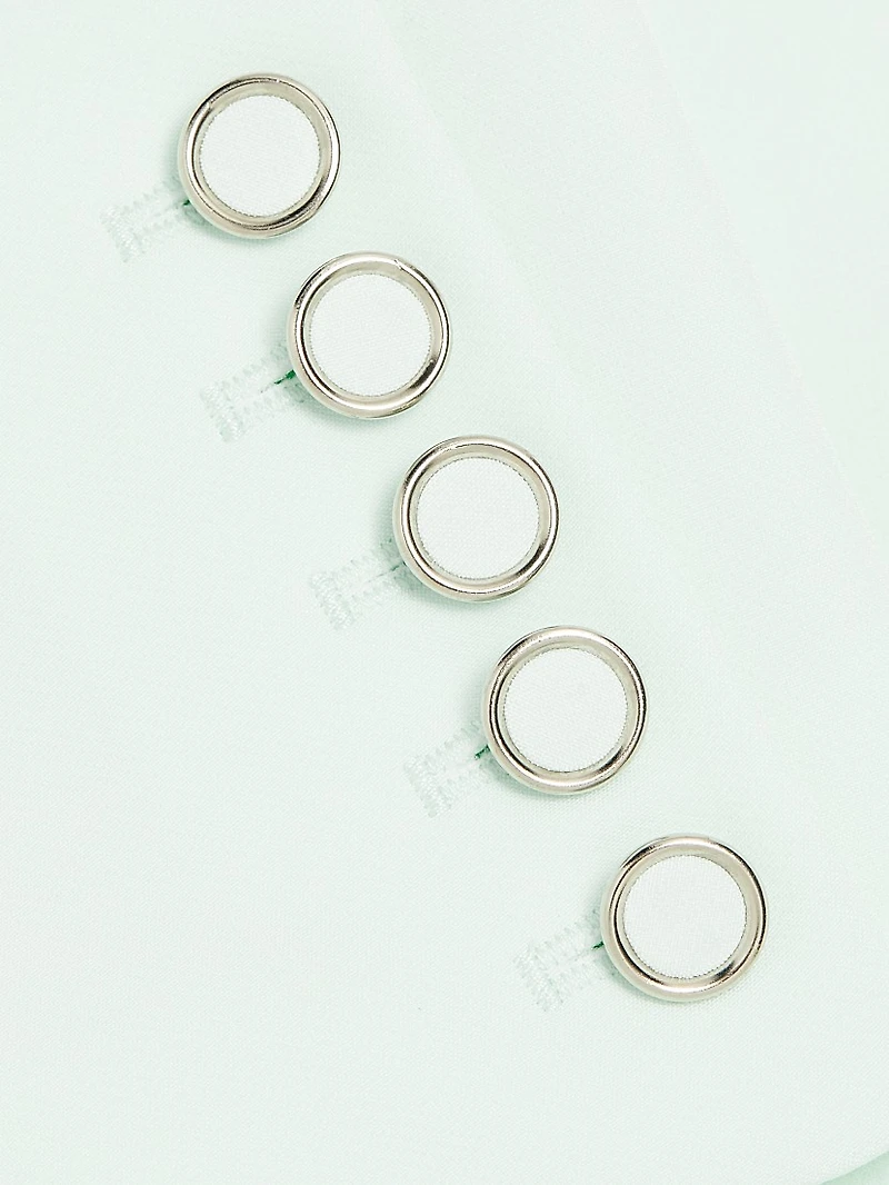 Jina Stretch-Crepe Crop Blazer